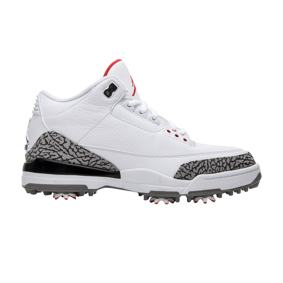 Фото № 1 с приближением к товару «‎Air Jordan 3 Golf White Cement Sample»