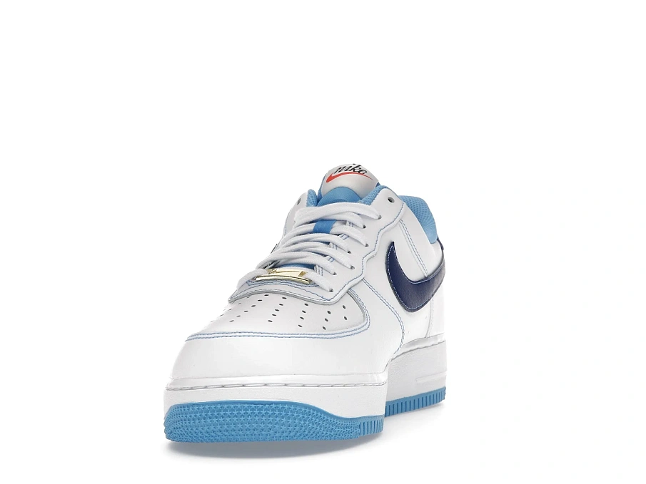 Фото № 4 с приближением к товару «‎Nike Air Force 1 Low First Use White University Blue»