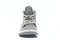 Фото № 2 с приближением к товару «‎Jordan 1 Mid Atmosphere Grey Pale Ivory »