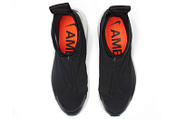 Фото № 4 с приближением к товару «‎ Nike Air Max 180 Sports Casual Shoes BlackPale Grey»
