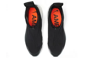  Nike Air Max 180 Sports Casual Shoes BlackPale Grey - 6