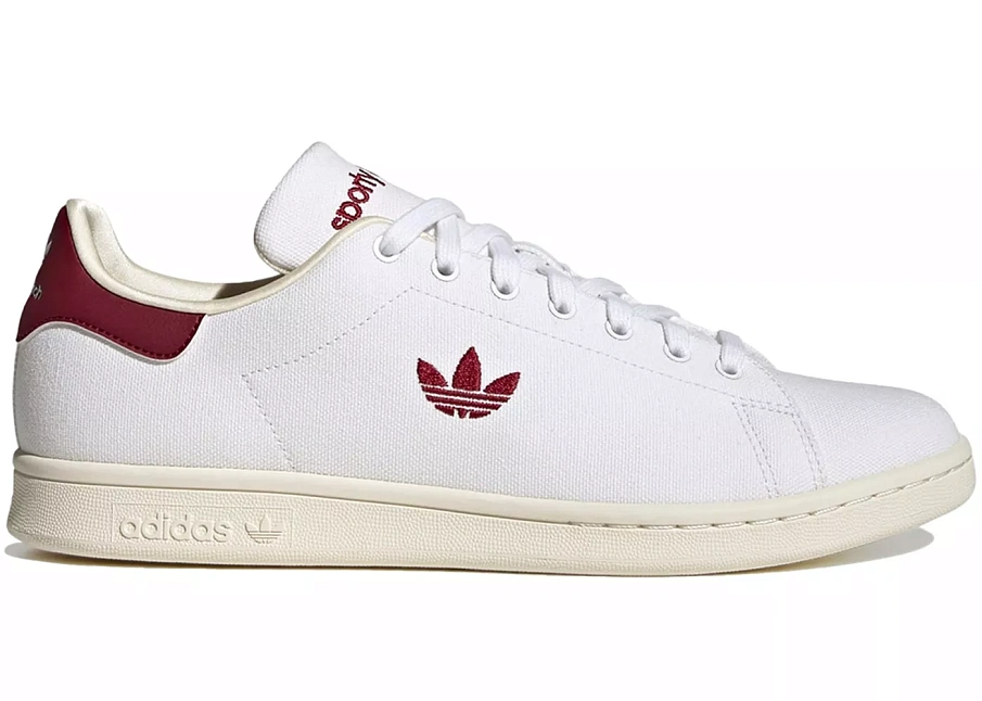 Фото № 1 с приближением к товару «‎adidas Stan Smith Sporty & Rich White Merlot»