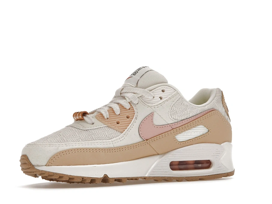 Фото № 2 с приближением к товару «‎Nike Air Max 90 SE Sun Club Sail Arctic Orange »