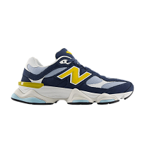 Фото № 1 с приближением к товару «‎New Balance 9060 Vintage Indigo Apollo Gold»