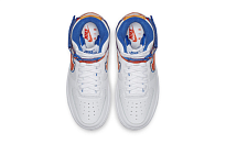 Фото № 4 с приближением к товару «‎Nike Air Force 1 High Skate Shoes WhiteBlueRed»
