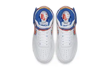 Nike Air Force 1 High Skate Shoes WhiteBlueRed (AV3804-100) - 6