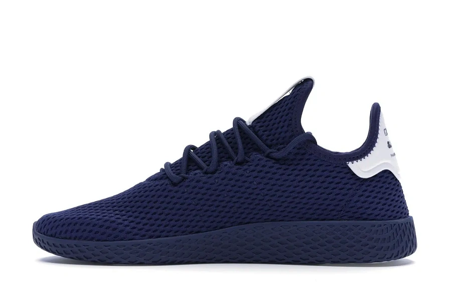 Фото № 5 с приближением к товару «‎adidas Tennis Hu Pharrell Solid Dark Blue»