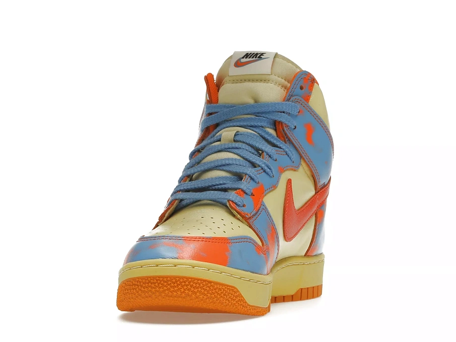 Фото № 2 с приближением к товару «‎Nike Dunk High 1985 SP Orange Acid Wash»