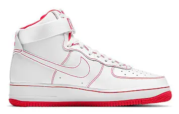 Nike Air Force 1 High '07 WhiteRed - 2