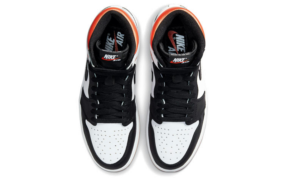 Фото № 4 с приближением к товару «‎Nike Air Jordan 1 Retro High OG Vintage Basketball shoes Electro Orange»