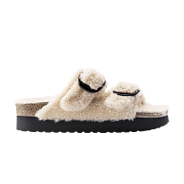 Фото № 1 с приближением к товару «‎Birkenstock Arizona Big Buckle Shearling Teddy Eggshell»