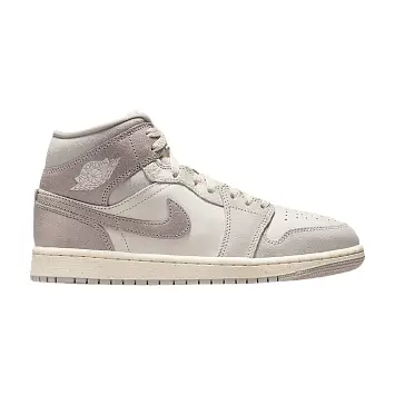 Air Jordan Women's 1 Mid SE Light Iron Ore - 1
