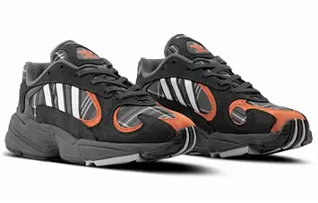 adidas Yung-1 Orange Plaid - 2