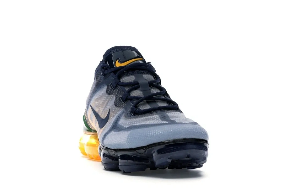 Фото № 3 с приближением к товару «‎Nike Air VaporMax 2019 Midnight Navy Laser Orange»