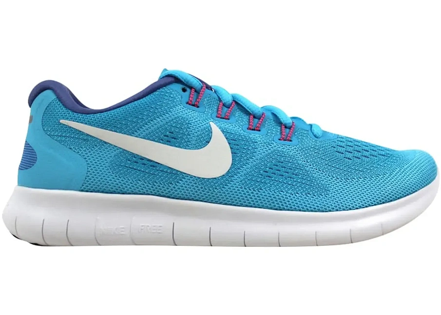 Фото № 1 с приближением к товару «‎Nike Free RN 2017 Chlorine Blue/Off White »