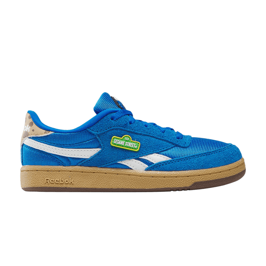 Фото № 1 с приближением к товару «‎Sesame Street x Reebok Club C Revenge Little Kid Cookie Monster»