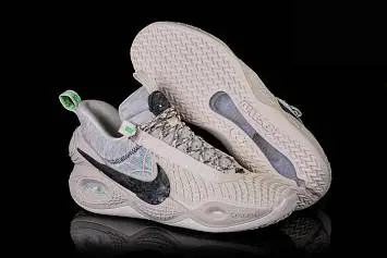  Nike Cosmic Unity Basketball shoes NaturalTotal OrangeGreen Glow - 4