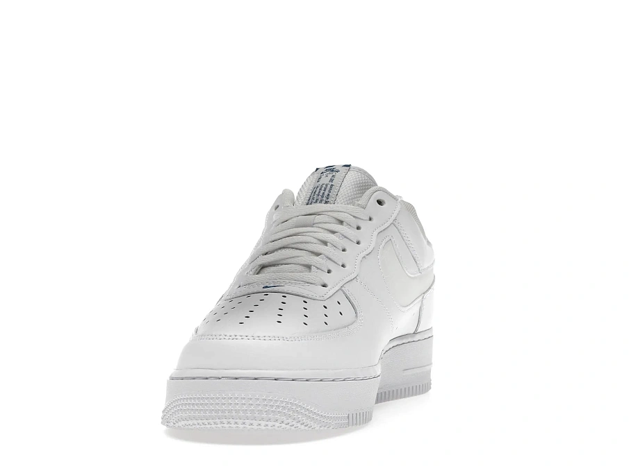 Фото № 2 с приближением к товару «‎Nike Air Force 1 Low Reflective Swoosh White Blue»