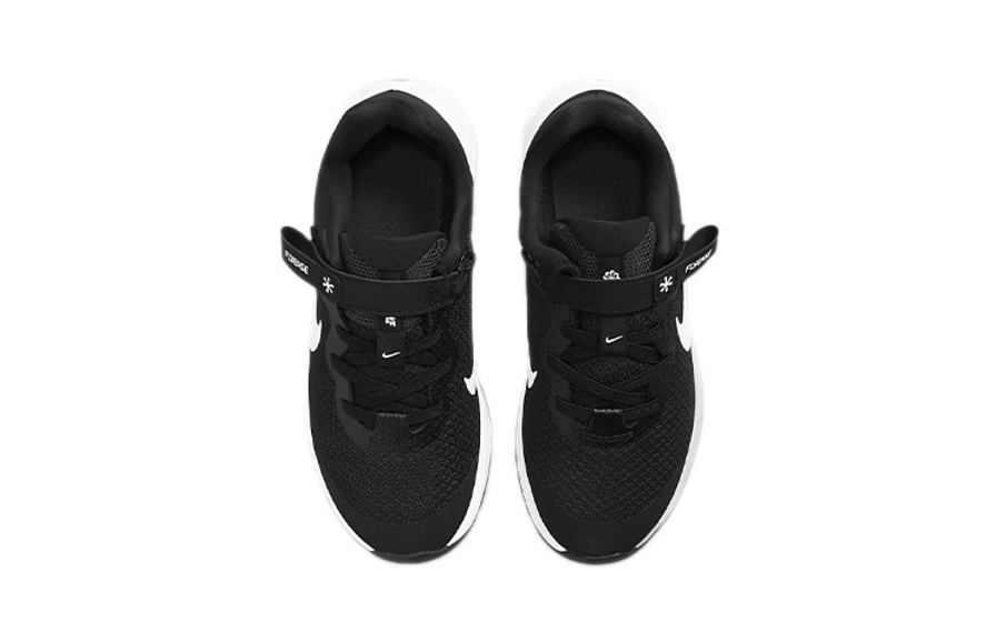 Фото № 4 с приближением к товару «‎(BP) Nike Revolution 6 FlyEase Low-Top Running Shoes BlackWhite»