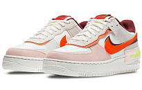 Фото № 3 с приближением к товару «‎Nike Air Force 1 Shadow Wmns WhiteOrangePink»