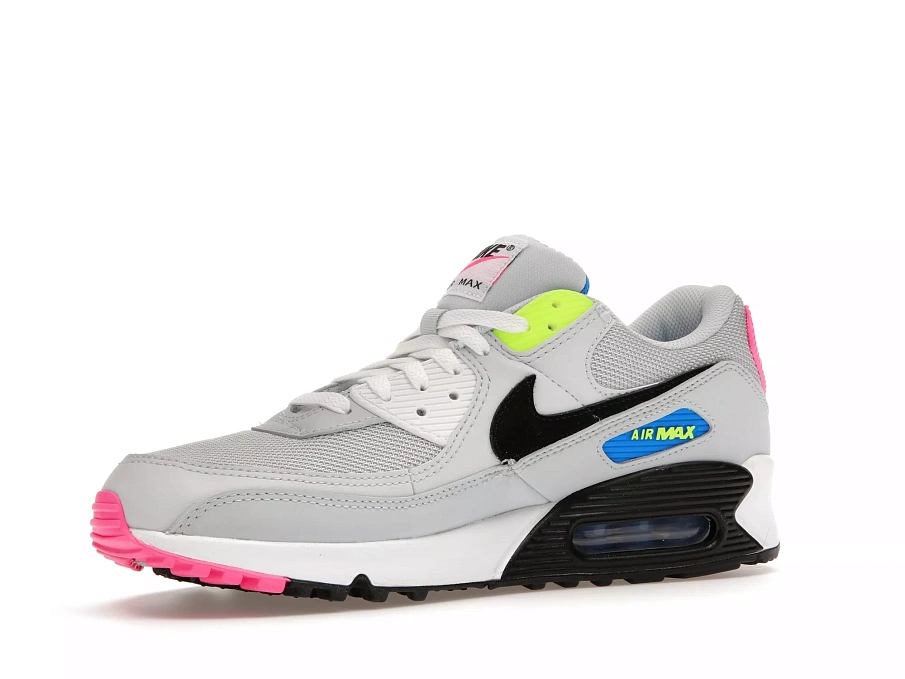 Фото № 2 с приближением к товару «‎Nike Air Max 90 Grey Neon»