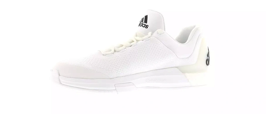 Фото № 3 с приближением к товару «‎adidas Crazylight Boost Triple White James Harden»