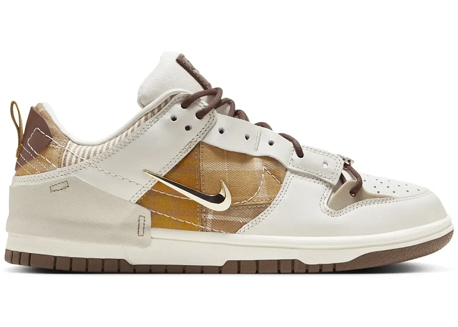 Фото № 1 с приближением к товару «‎Nike Dunk Low Disrupt 2 Cacao Wow Plaid »