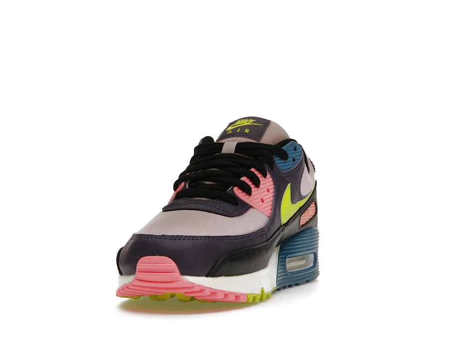 Фото № 3 с приближением к товару «‎Nike Air Max 90 Eggplant Volt »