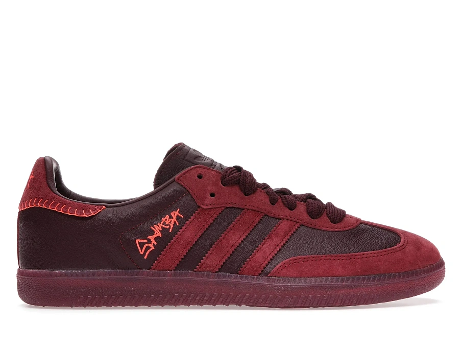 Фото № 1 с приближением к товару «‎adidas Samba Jonah Hill Burgundy»