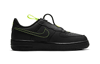 Фото № 2 с приближением к товару «‎Nike Force 1 Toggle PS 'Black Volt'»