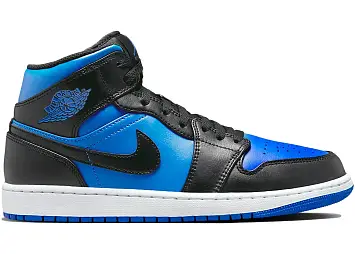 Jordan 1 Mid Black Royal Blue (DQ8426-042)
