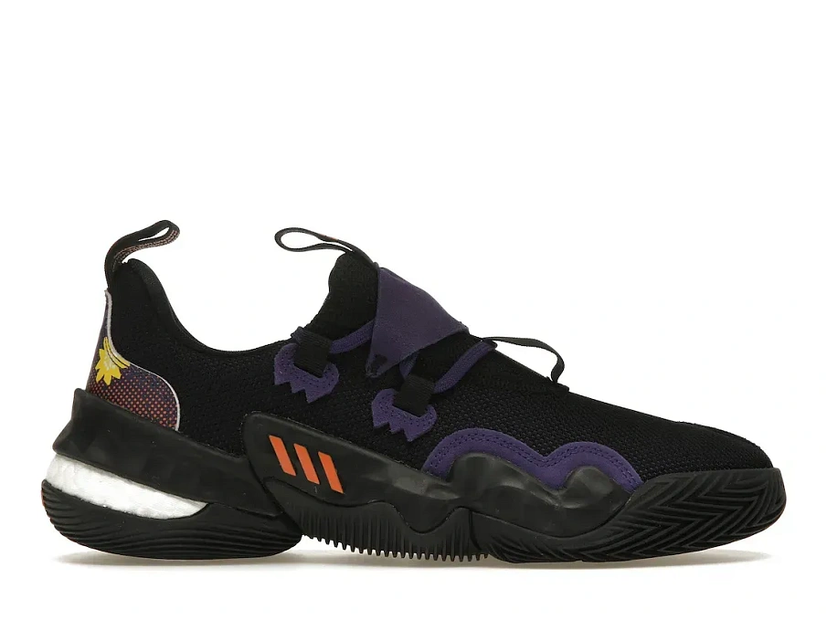 Фото № 1 с приближением к товару «‎adidas Trae Young 1 Black Purple Orange»