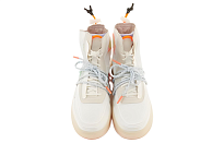 Фото № 3 с приближением к товару «‎Nike Air Force 1 High Shell WhiteGreen»