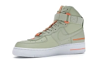 Фото № 2 с приближением к товару «‎Nike Air Force 1 High Dual Air Olive Orange»