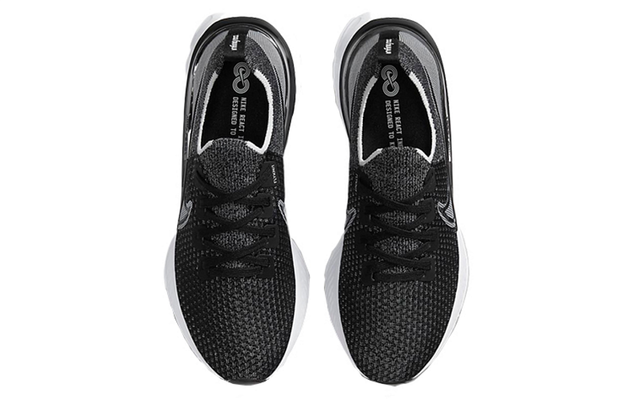 Фото № 4 с приближением к товару «‎Nike React Infinity Run Flyknit BlackWhite»
