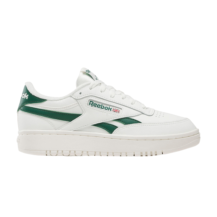 Фото № 1 с приближением к товару «‎Reebok Women's Club C Double Revenge Chalk Dark Green (100229815)»