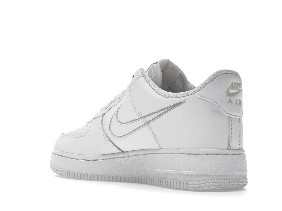 Фото № 5 с приближением к товару «‎Nike Air Force 1 Low Multi-Swoosh White Yellow»