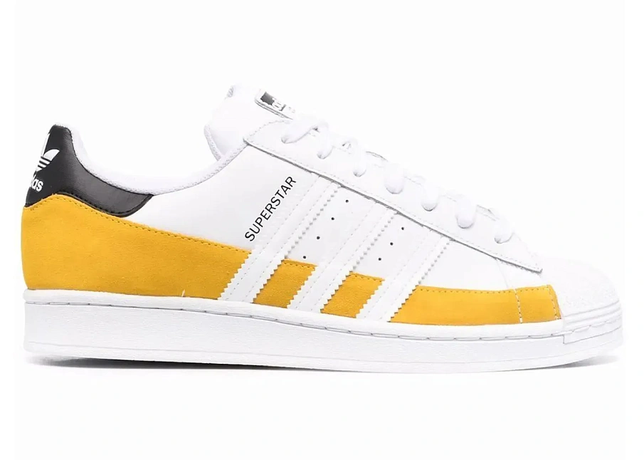 Фото № 1 с приближением к товару «‎adidas Superstar Hazy Yellow White»