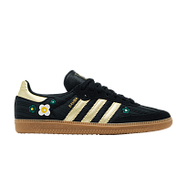 Фото № 1 с приближением к товару «‎Liberty London x adidas Women's Samba OG Black Gold»