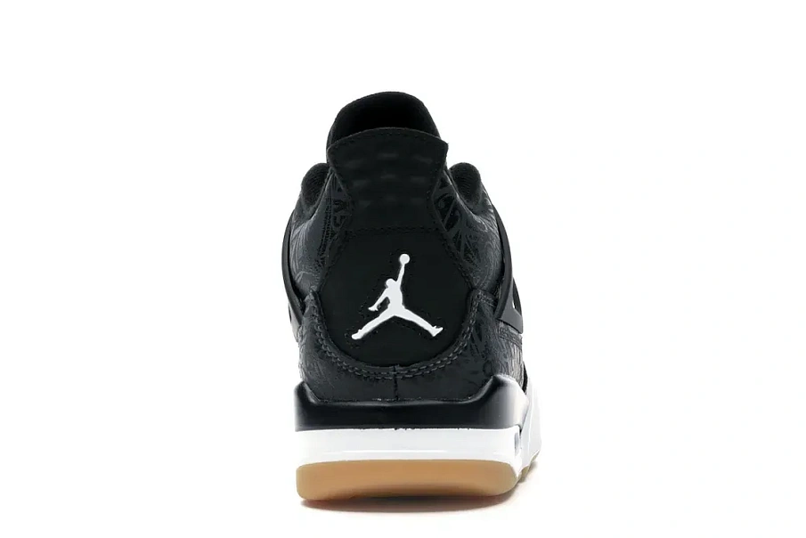 Фото № 4 с приближением к товару «‎Jordan 4 Retro Laser Black Gum »