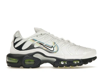 Nike Air Max Plus 3D Swoosh White Volt Football Grey Blackened Blue - 1