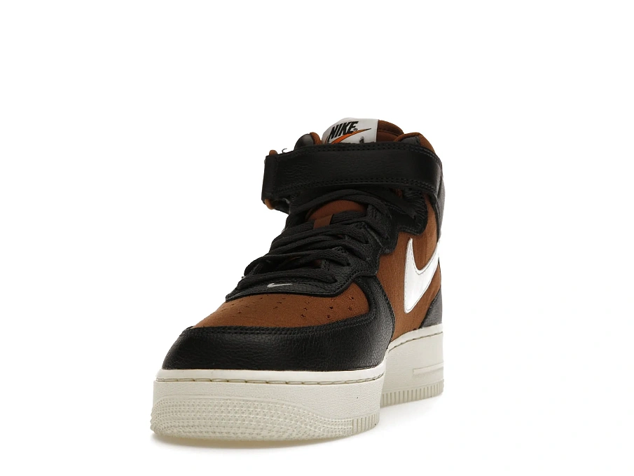 Фото № 2 с приближением к товару «‎Nike Air Force 1 Mid 07 Vintage Off-Noir Pecan»