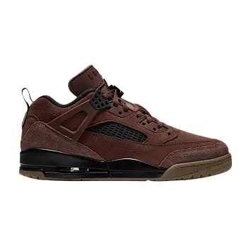 Air Jordan Spizike Low Fauna Brown Black Gum Dark Brown Pearl White - 1