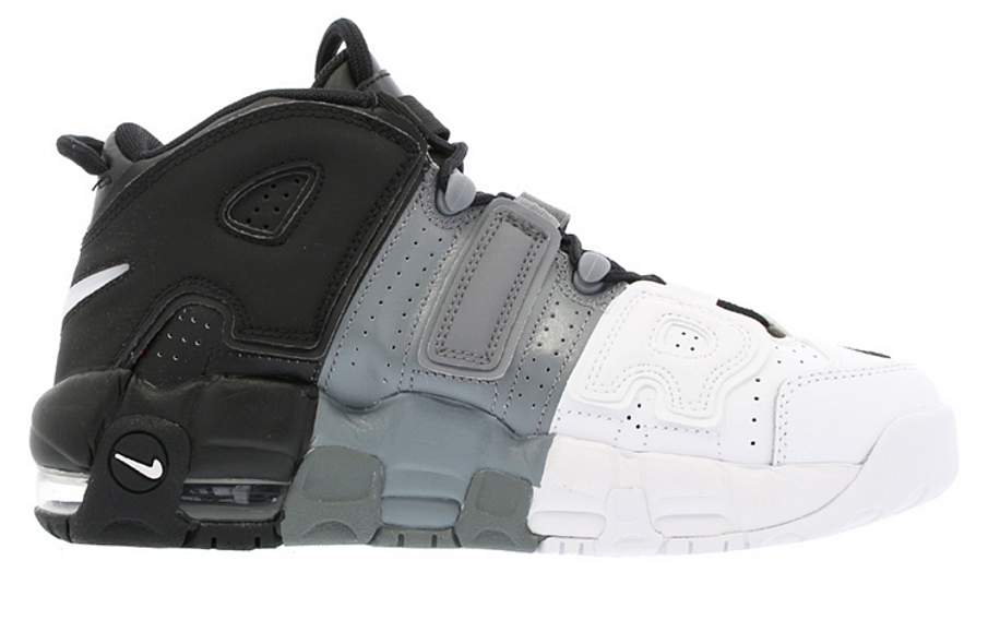 Фото № 2 с приближением к товару «‎Nike Air More Uptempo Tri-Color (GS)»