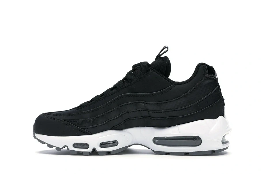 Фото № 5 с приближением к товару «‎Nike Air Max 95 Pull Tab Black White»