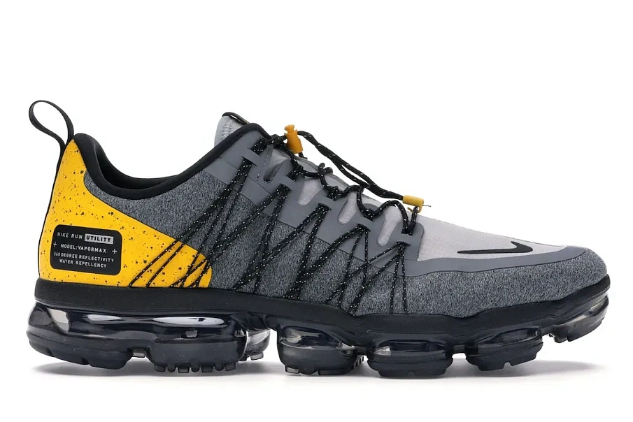 Фото № 1 с приближением к товару «‎Nike Air VaporMax Run Utility Wolf Grey Amarillo»