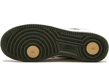 Nike Air Force 1 Premium 07 WhiteGoldenGreen - 5
