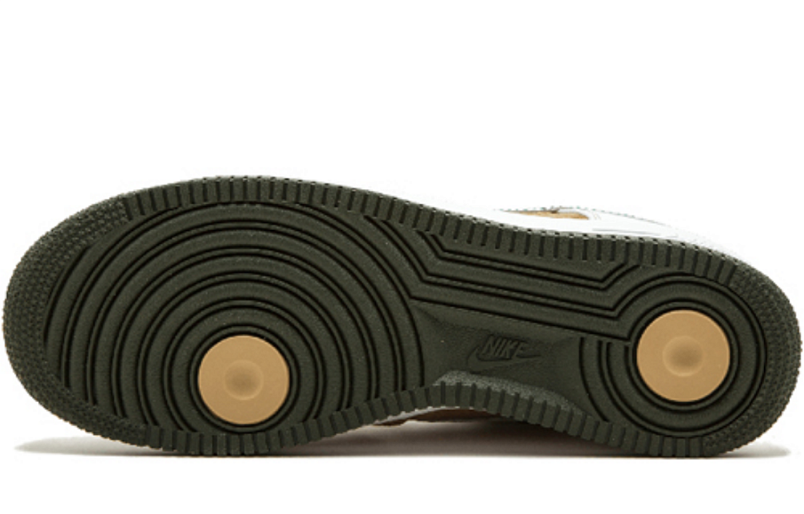 Фото № 4 с приближением к товару «‎Nike Air Force 1 Premium 07 WhiteGoldenGreen»