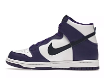 Фото № 3 с приближением к товару «‎Nike Dunk High Electro Purple Midnght Navy »