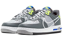 Фото № 3 с приближением к товару «‎Nike Air Force 1 React GS 'Wolf Grey'»